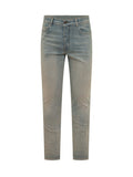 Light Blue Mid Rise Jeans 1