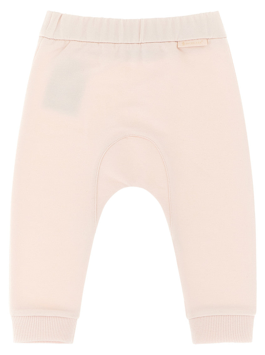 Pink Solid Hood/Jogger Sets (Baby Girl) 3