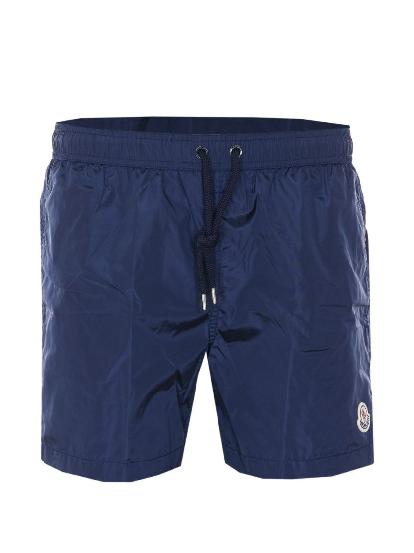 Navy Blue Logo Swim Shorts 1