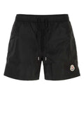 Black Logo Swim Shorts 1