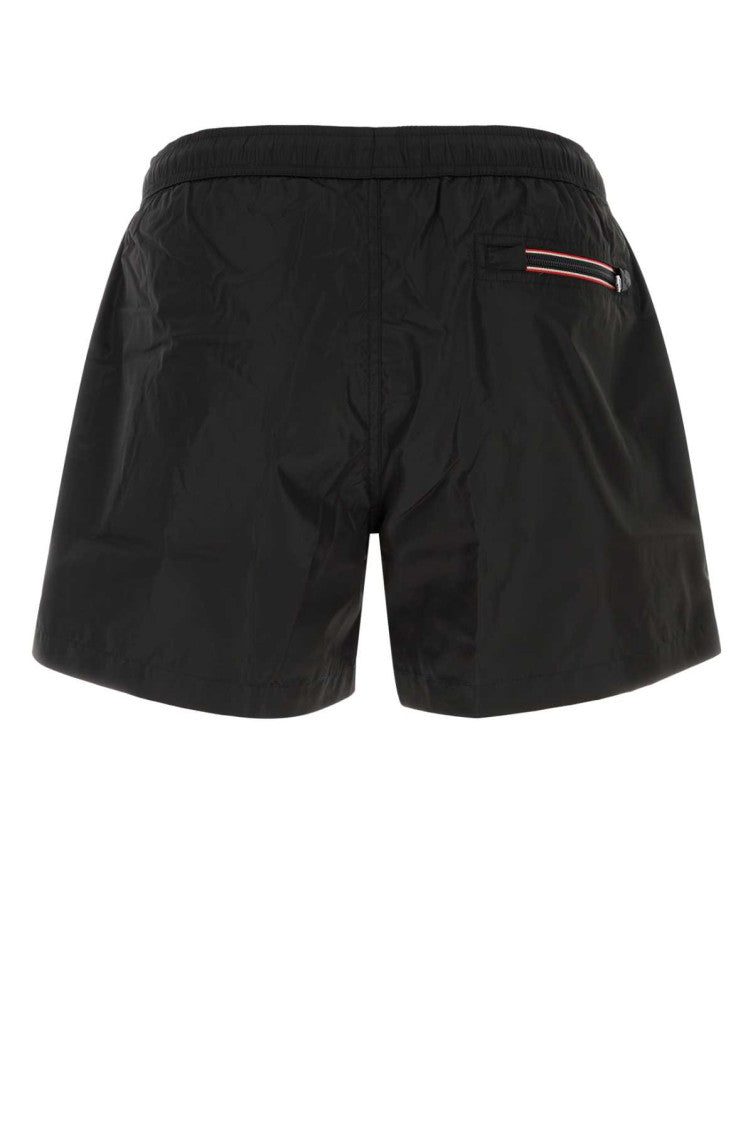 Black Logo Swim Shorts 2