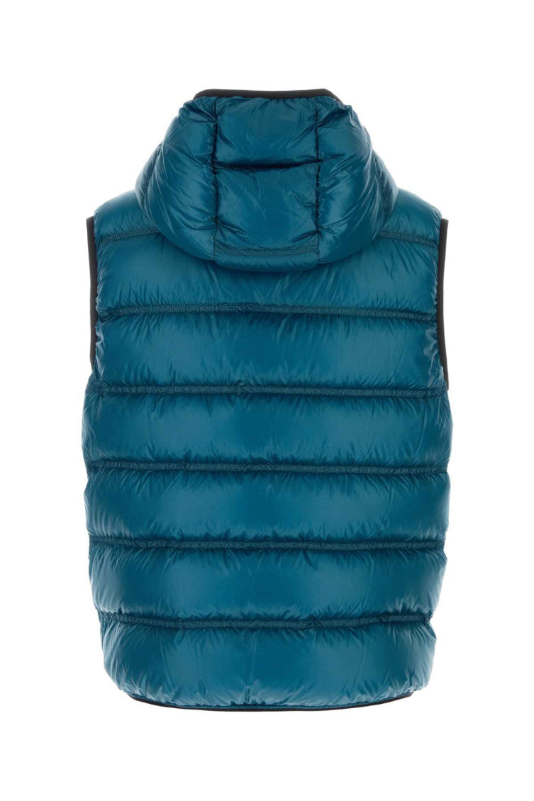 Teal Quilted Hood Jacket 2