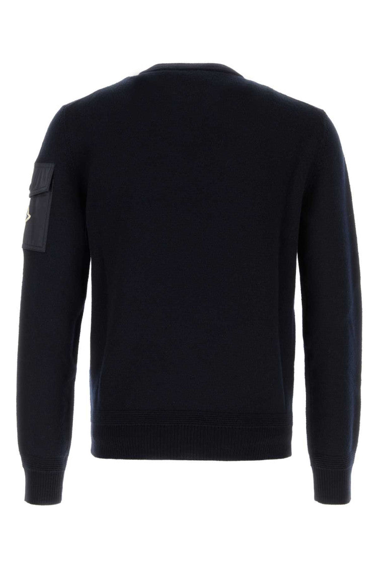 Navy Blue Regular Sweater 2