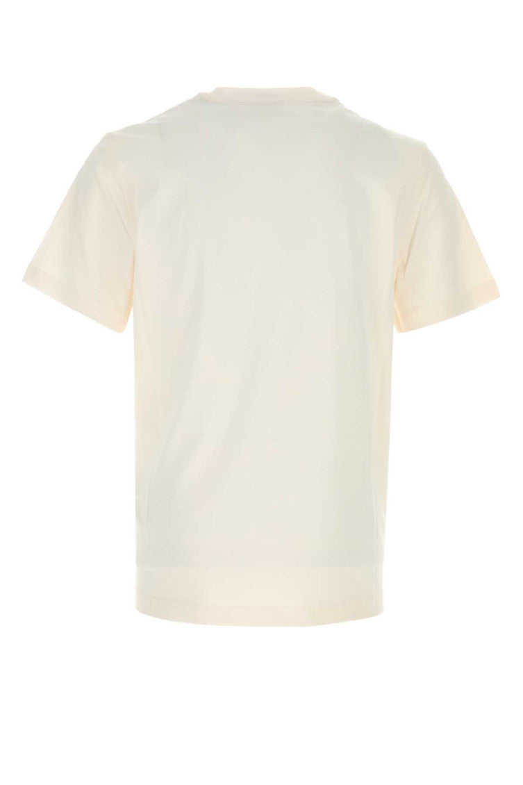 White Crew Neck T-Shirt 2