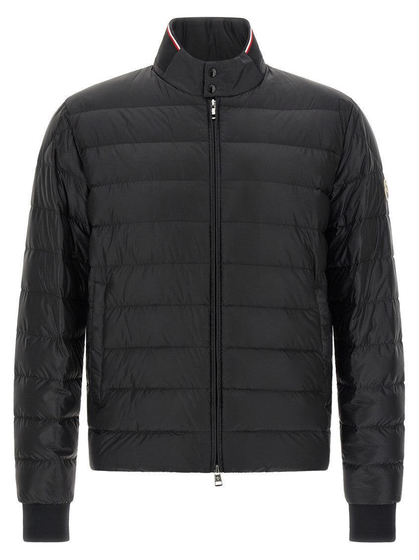 Black Mock Collar Jacket 1