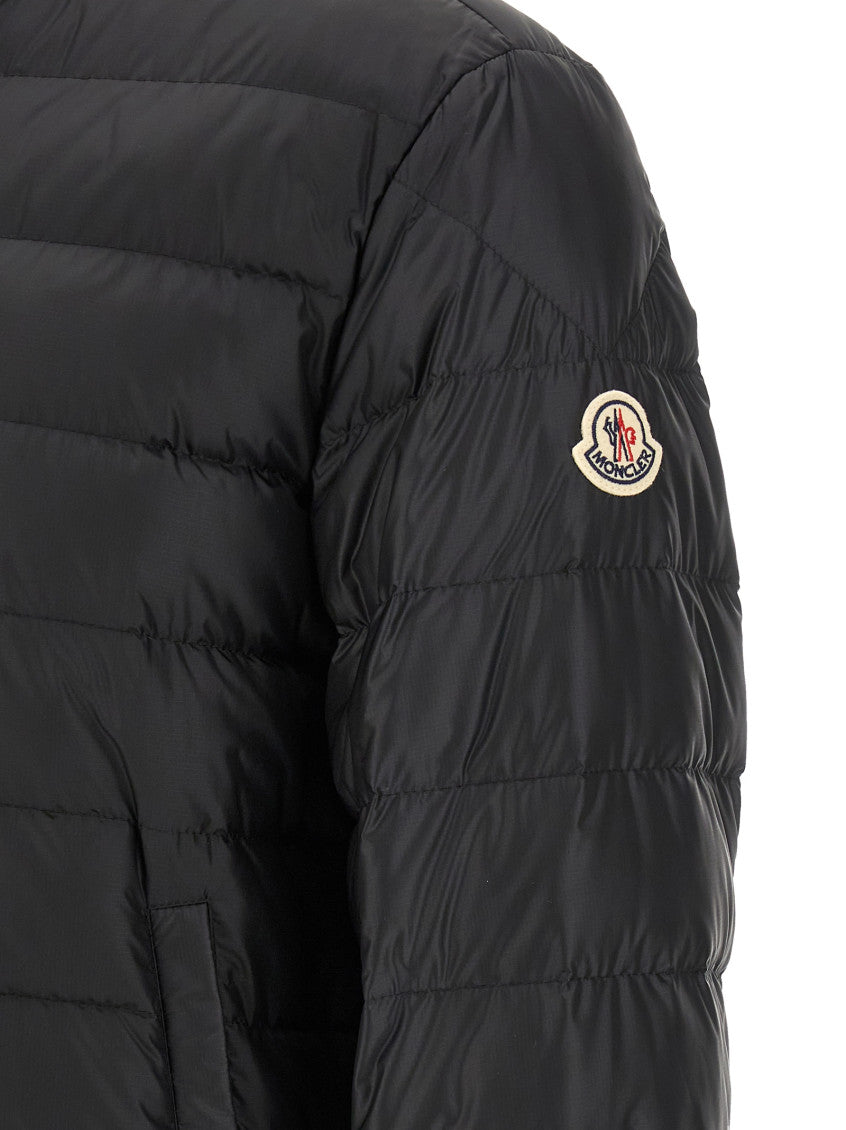 Black Mock Collar Jacket 4