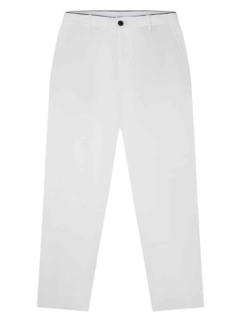 White Regular Trousers 1