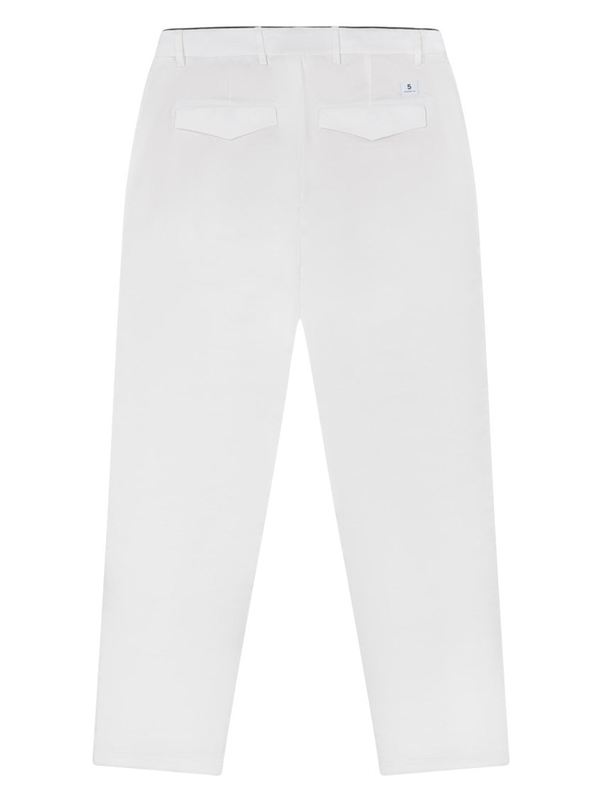 White Regular Trousers 2