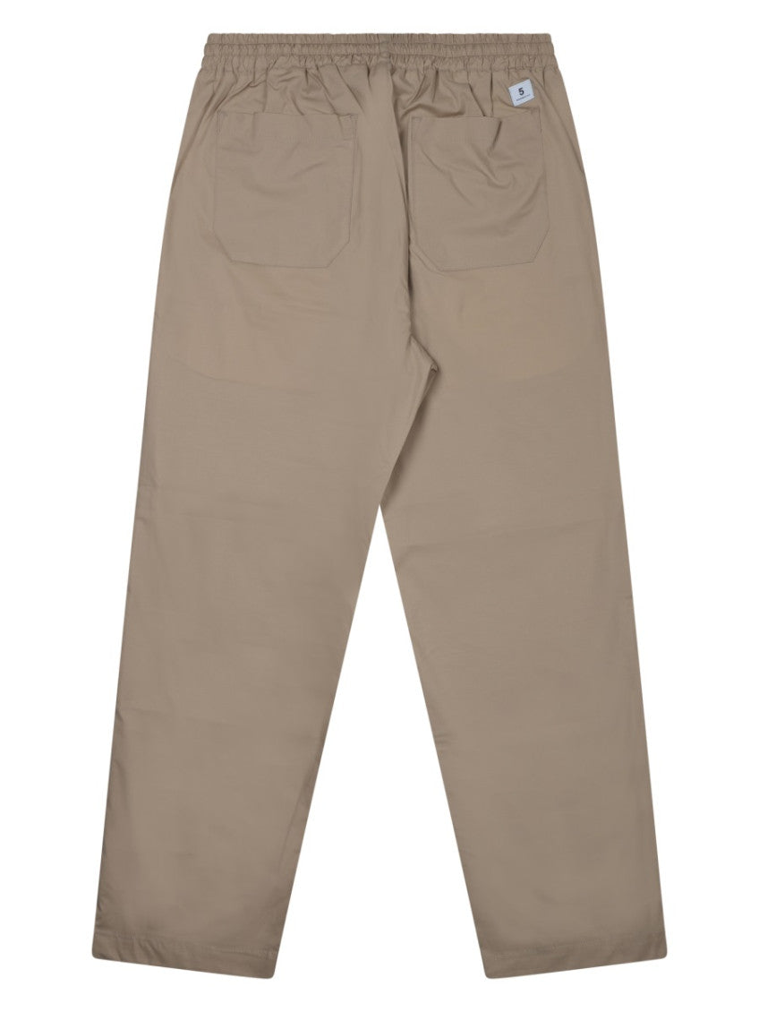 Beige Relaxed Trousers 2