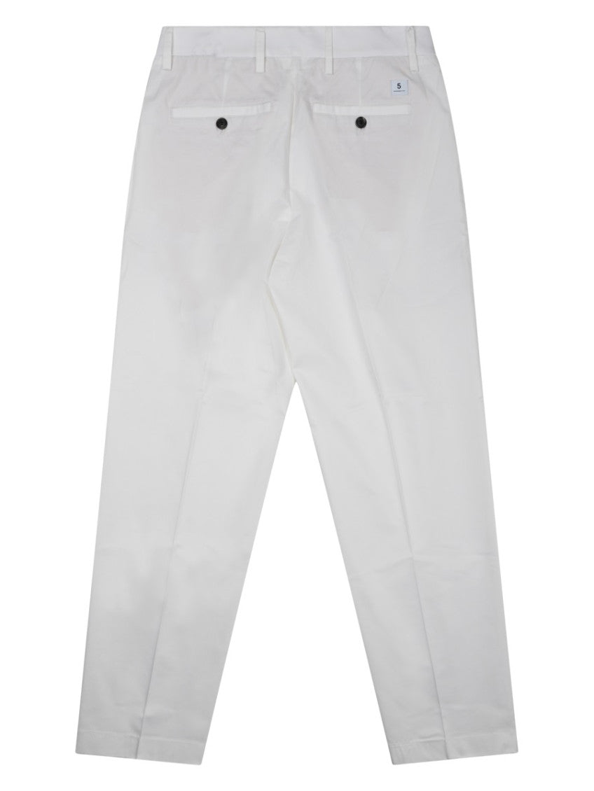 White Relaxed Trousers 2