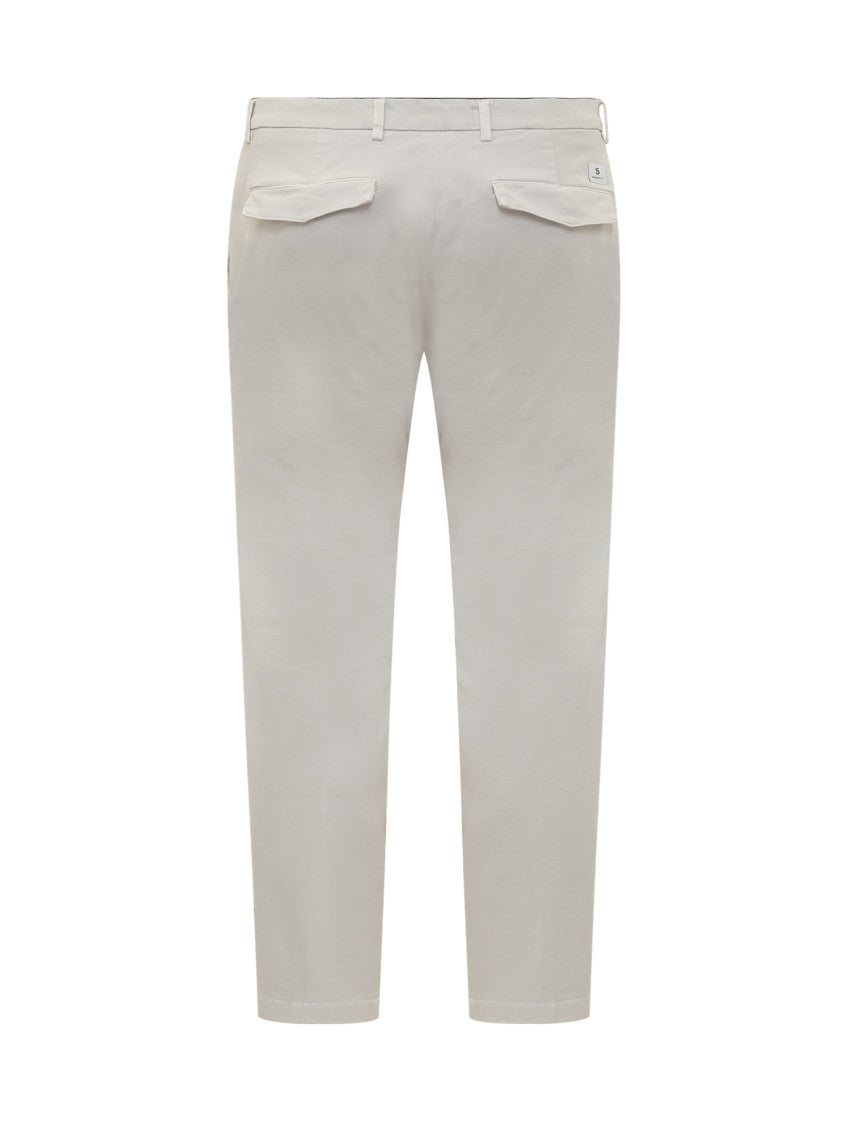 Grey Flat Front Pants 2
