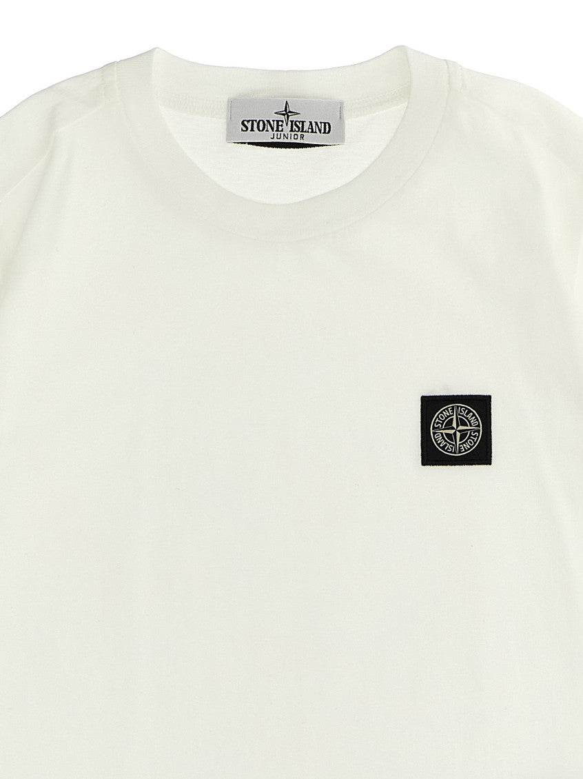 Boy White Logo T-Shirt 3
