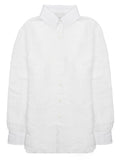 White Regular Solid Shirt 1