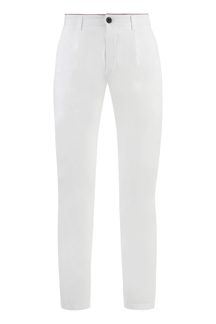 White Regular Chino Pants 1