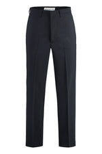 Dark Navy Straight Pants 1