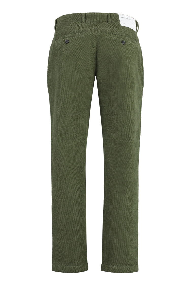 Green Slim Chino Pants 2
