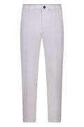 White Slim Chino Pants 1