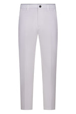 White Slim Chino Pants 1
