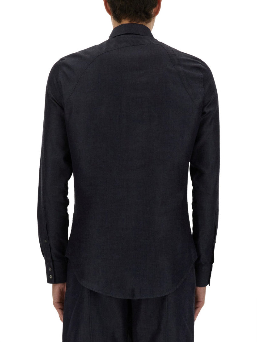 Black Regular Solid Shirt 2
