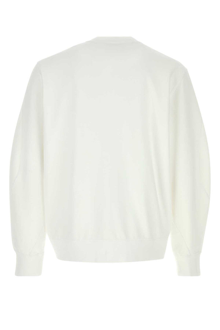 White Crew Neck Sweatshirt 2