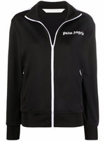 Black Logo Mock Collar Sweatshirt 1