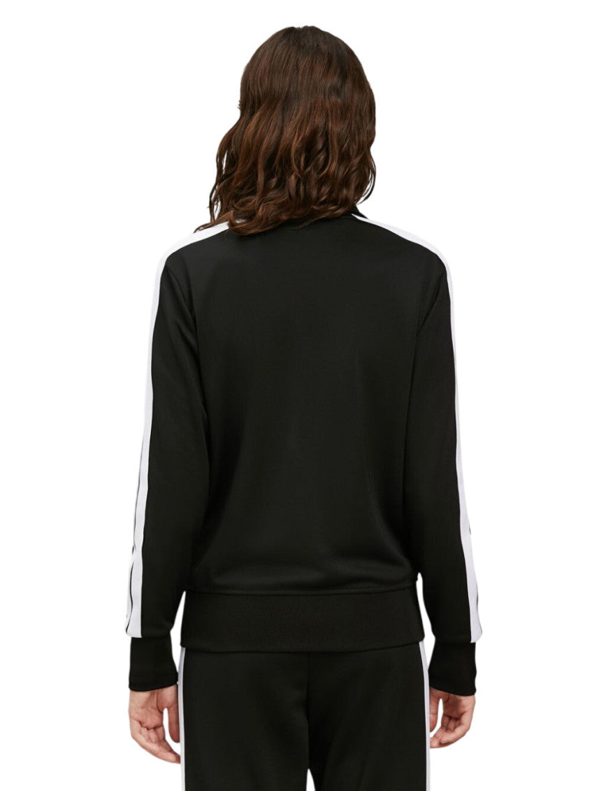 Black Logo Mock Collar Sweatshirt 3