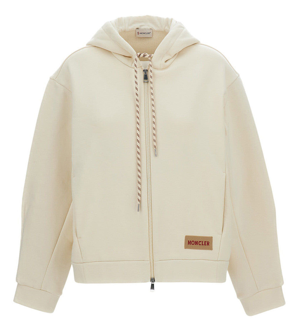 White logo Hood Sweatshirt 1