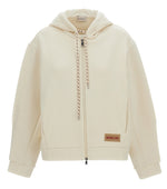White logo Hood Sweatshirt 1
