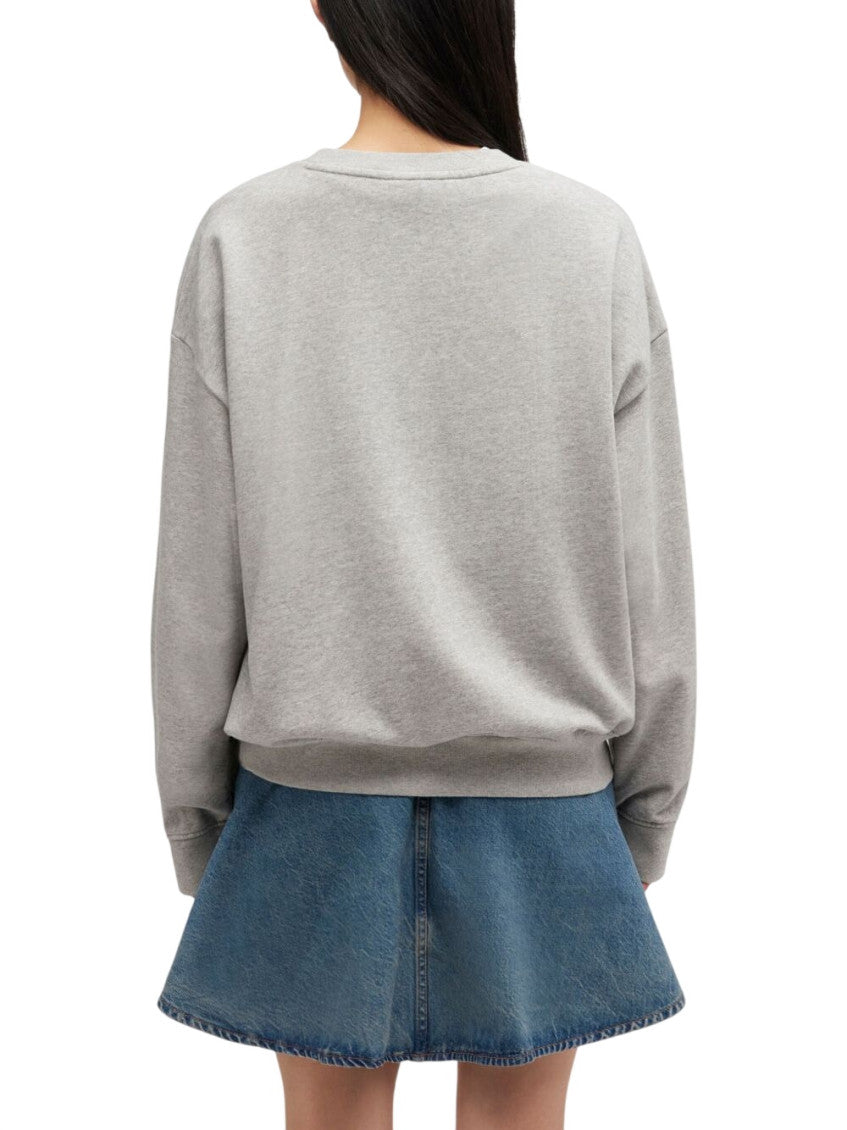 Grey Graphic Crew Neck Sweatshirt 3