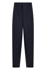 Dark Blue Relaxed Trousers 1