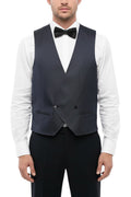 Blue Tailored Waistcoat 1