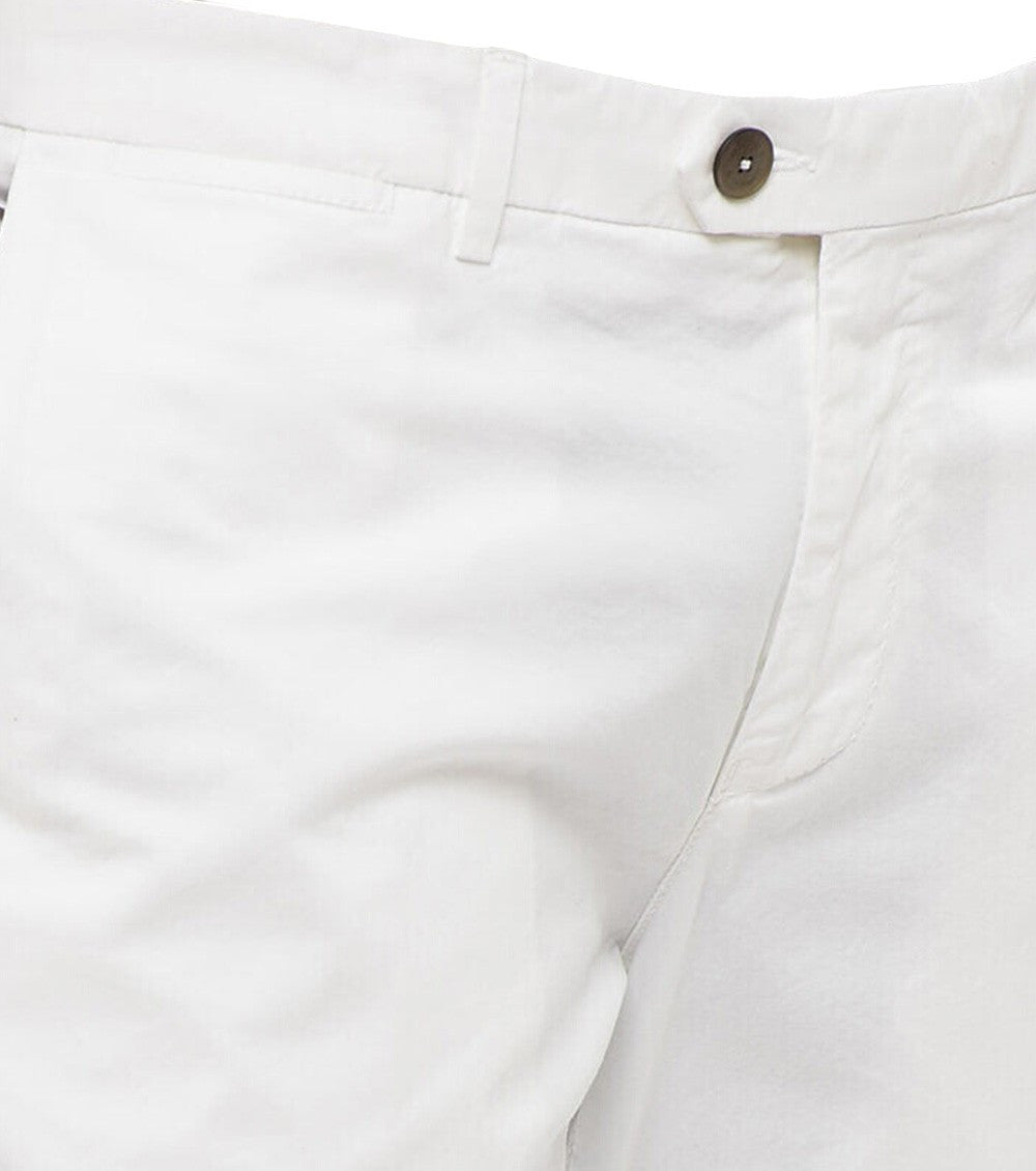 White Regular Chino Pants 3