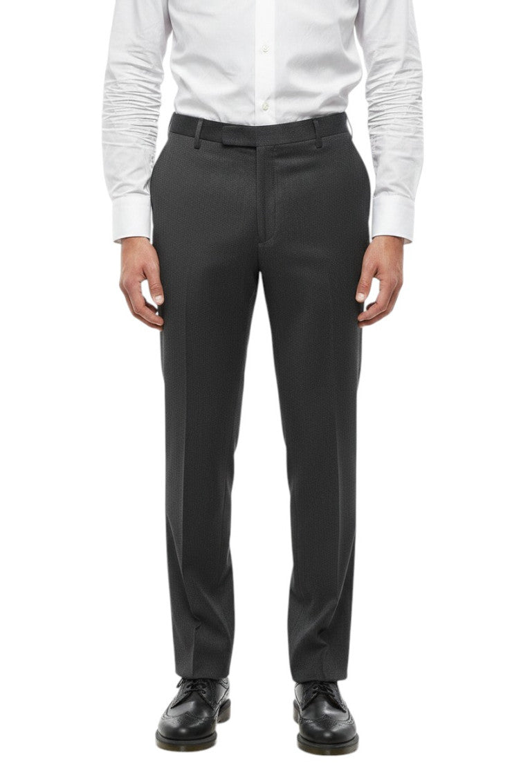 Dark Grey Regular Pants 1
