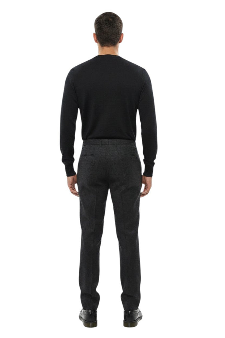 Dark Grey Regular Pants 2