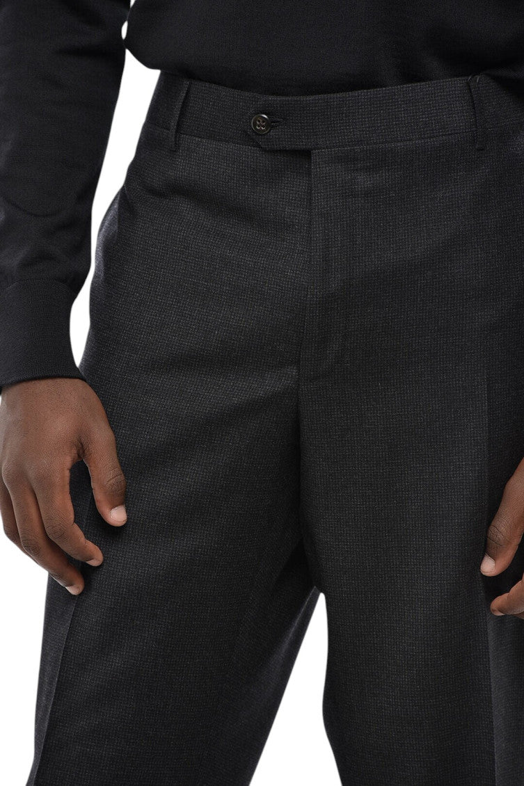Dark Grey Regular Pants 3