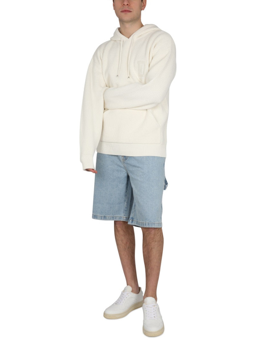 Off White Relaxed Hoodie 3