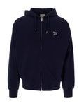 Navy Blue Zip Up Hoodie 1