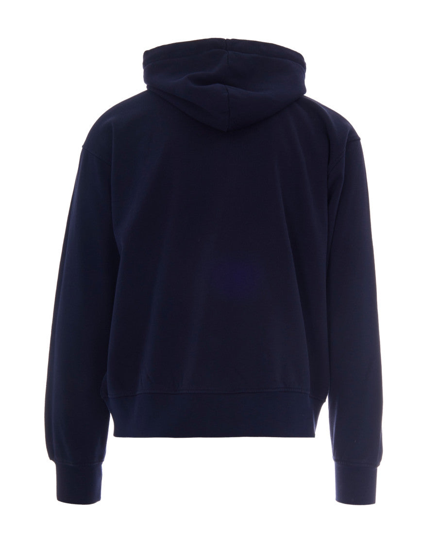Navy Blue Zip Up Hoodie 2