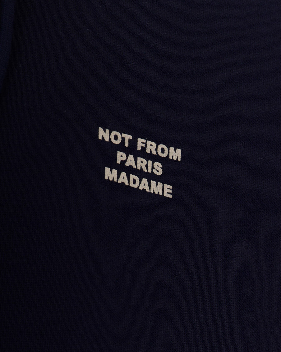 Navy Blue Zip Up Hoodie 3