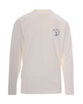 Off White Full Sleeves T-Shirt 1