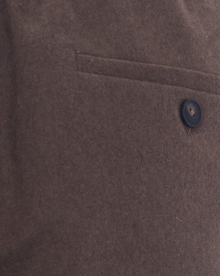 Brown Relaxed Drawstring Pants 3
