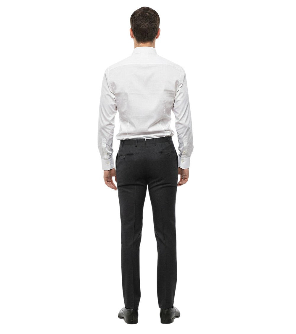 Dark Grey Tailored Pants 2