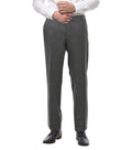 Grey Flat Front Pants 1