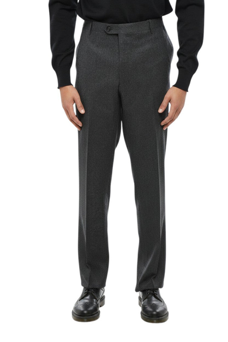 Dark Grey Regular Pants 1