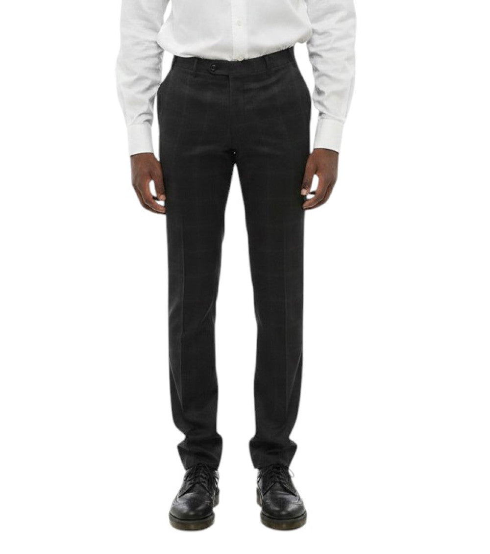 Dark Grey Tailored Pants 1