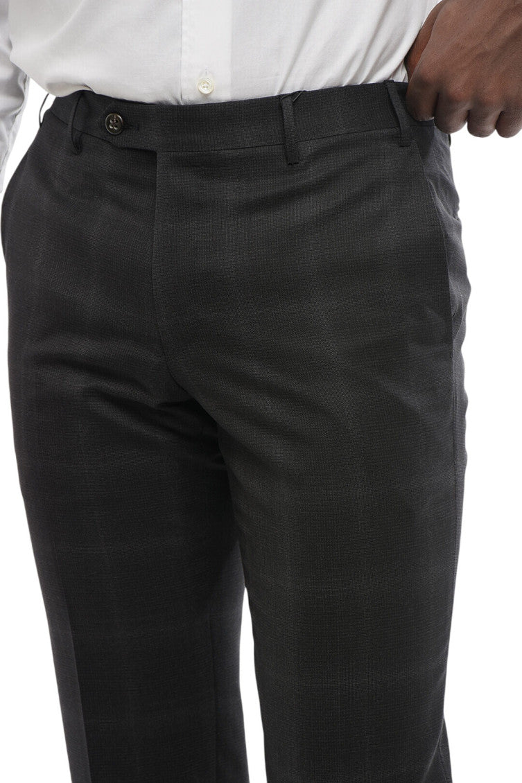 Dark Grey Tailored Pants 3