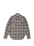 Grey Regular Check Shirt 1