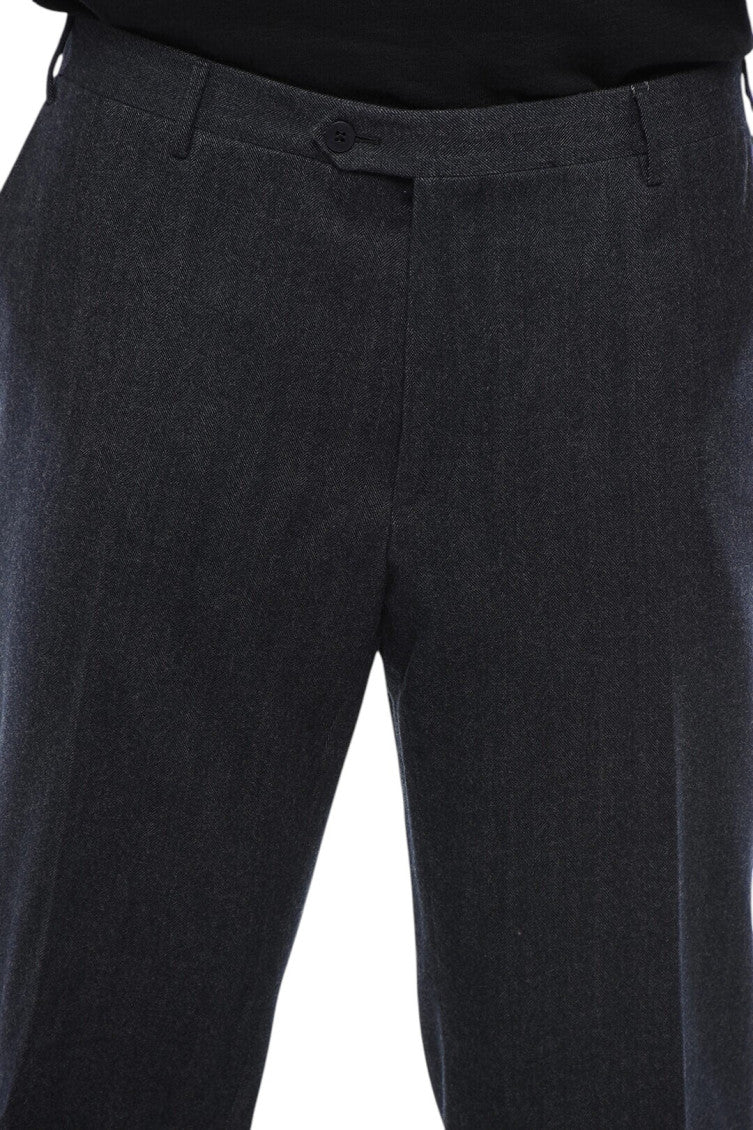 Dark Blue Tailored Pants 3