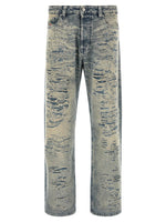 Light Blue Distressed Jeans 1