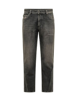 Dark Grey Mid Rise Jeans 1